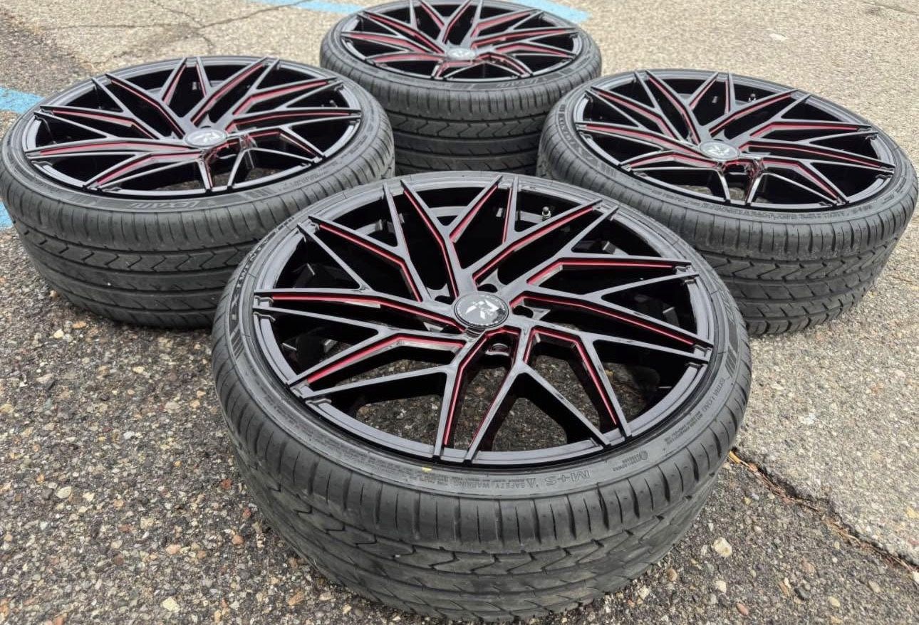 22” CHEVY CAMARO MALIBU PONTIAC G8 SS IMPALA 750 BMW 550 RIMS TIRES NEW TAKEOFFS CHEVROLET