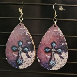 Cross Earrings 