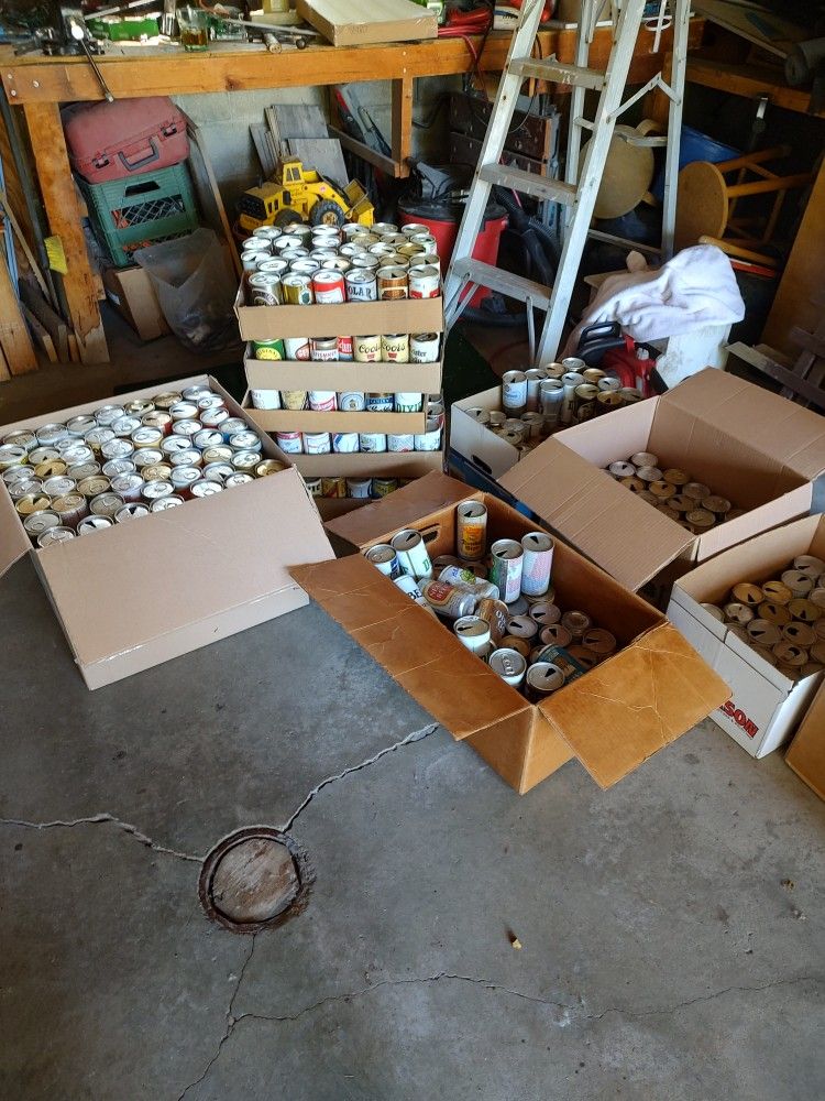 Beer can collection