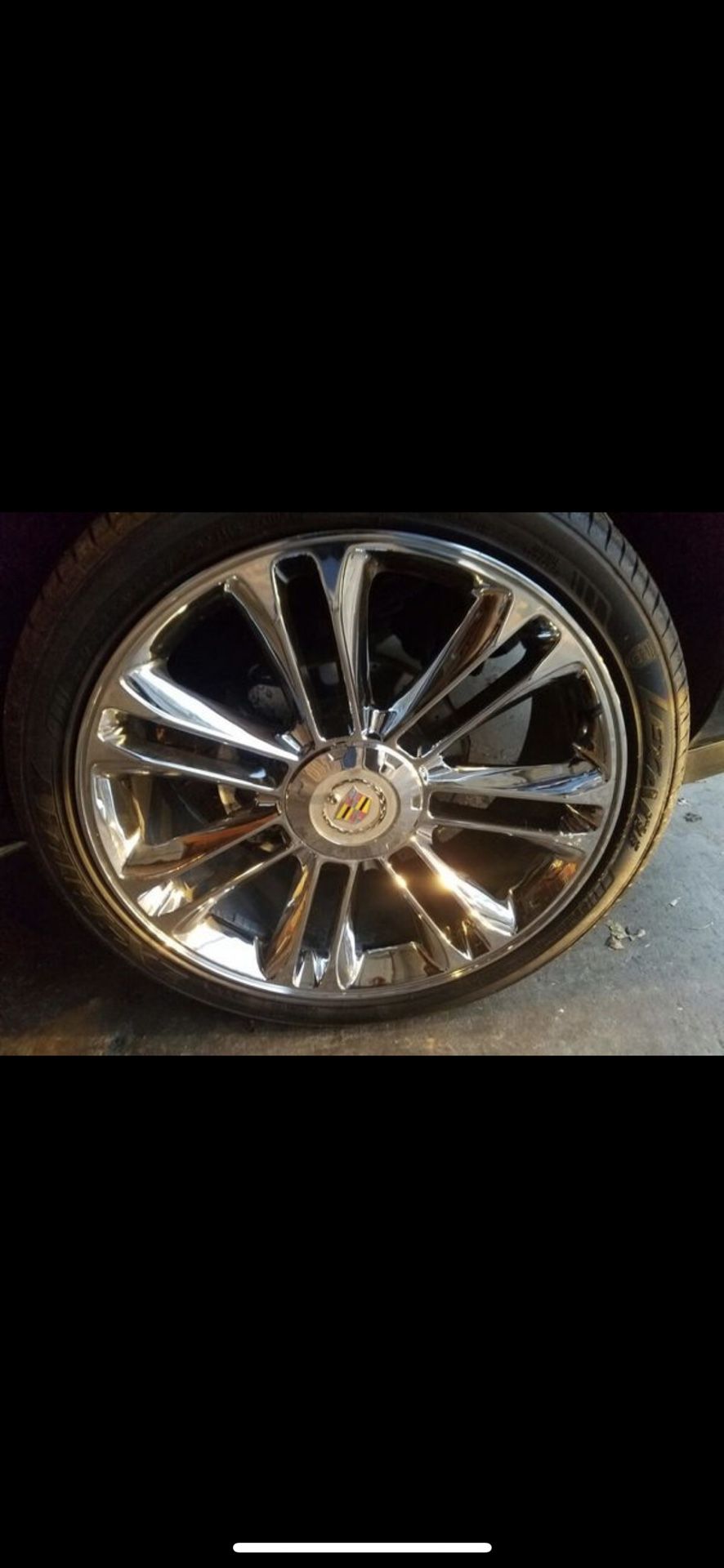 24" Cadillac escalade platinum wheels