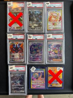Pokémon Cards - PSA GRADED - Various