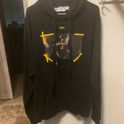 OFF WHITE HOODIE Size Xl 