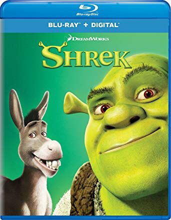 Dream Works Shrek Blu Ray Disc Plus Digital Movie