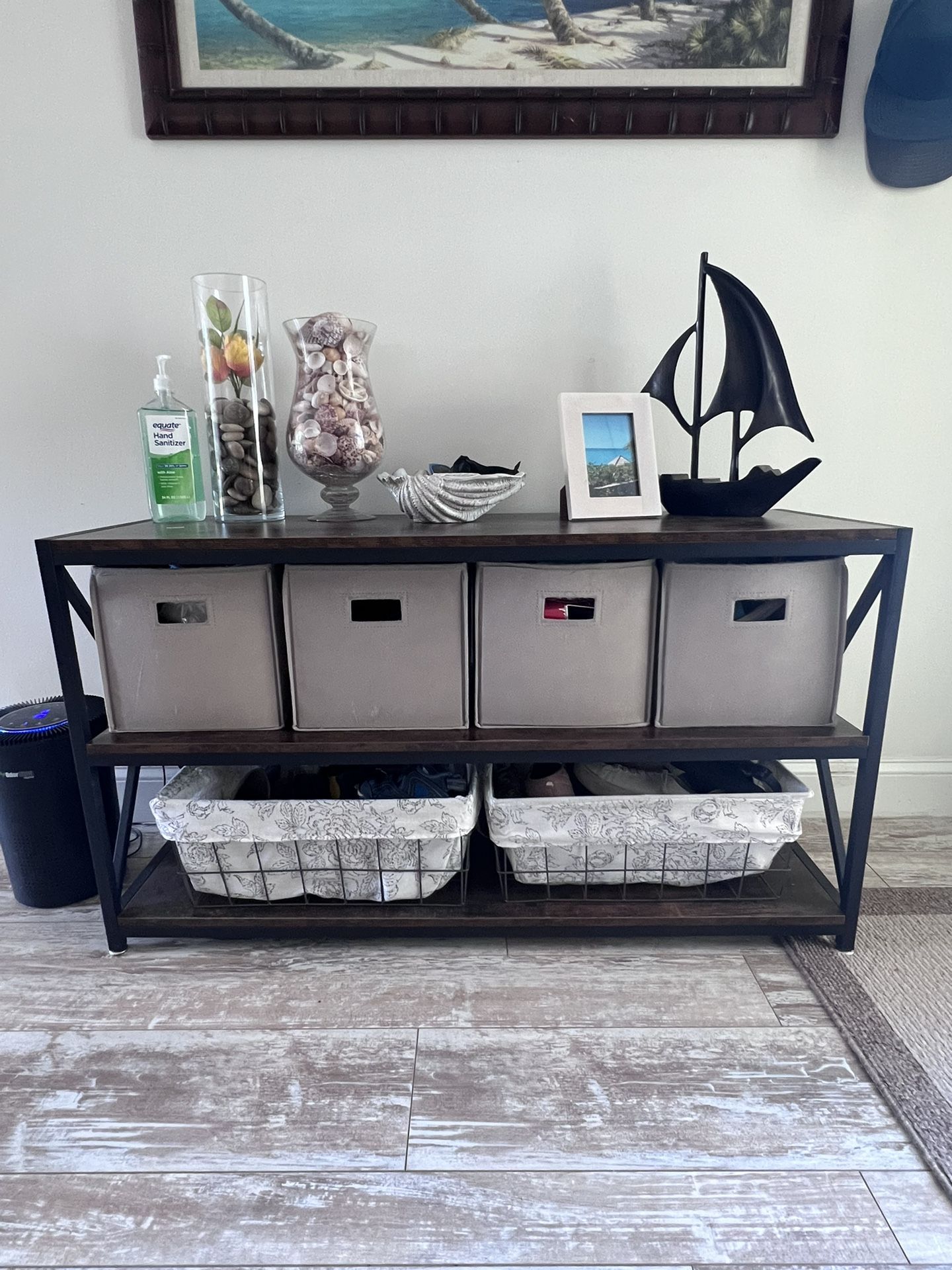 Entry Table Bookshelf