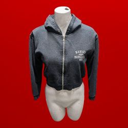 Women's Harley Davidson Crop Top Hoodie 
