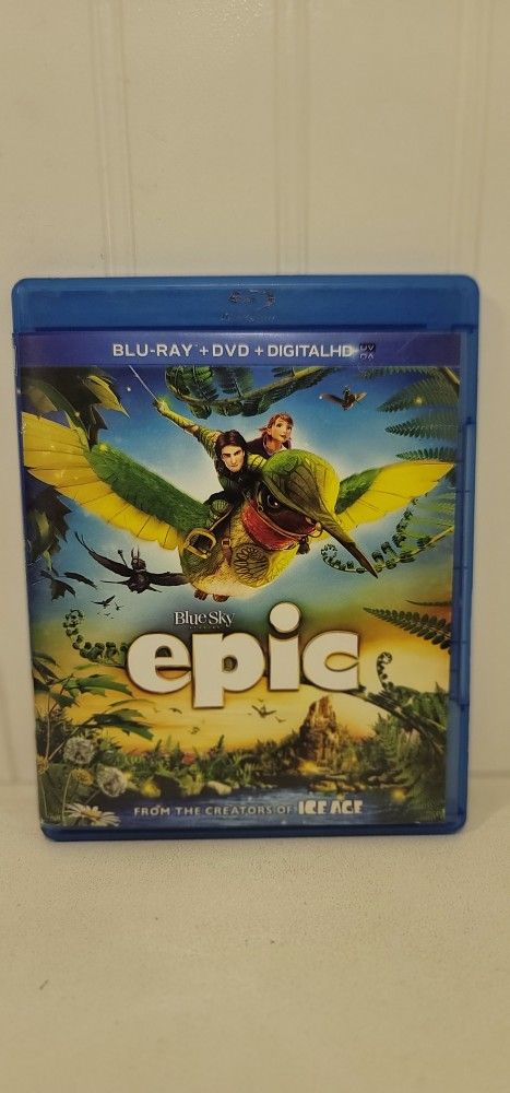 $5 BLU RAY MOVIE. EPIC. BLU RAY ONLY. NO DIGITAL. $5 OR TRADE FOR A MOVIE TITLE I DO NOT ALREADY OWN.