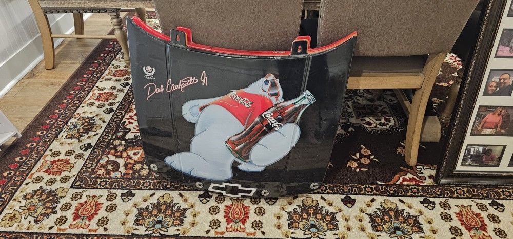 1997 Dale Earnhardt Jr Coca Cola Polar Bear Edition Replica Hood
