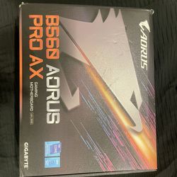 Motherboard: GIGABYTE B560 AORUS PRO AX (LGA 1200) (open to negotiate)