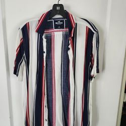 Hollister Short Sleeve Button Up