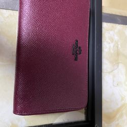 Coach Raspberry Wallet 