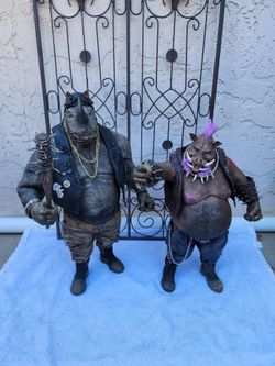 1/6 Bebop and Rocksteady figures threezero