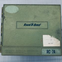 Rain Bird RC-7A Sprinkler Controller (works - see description)