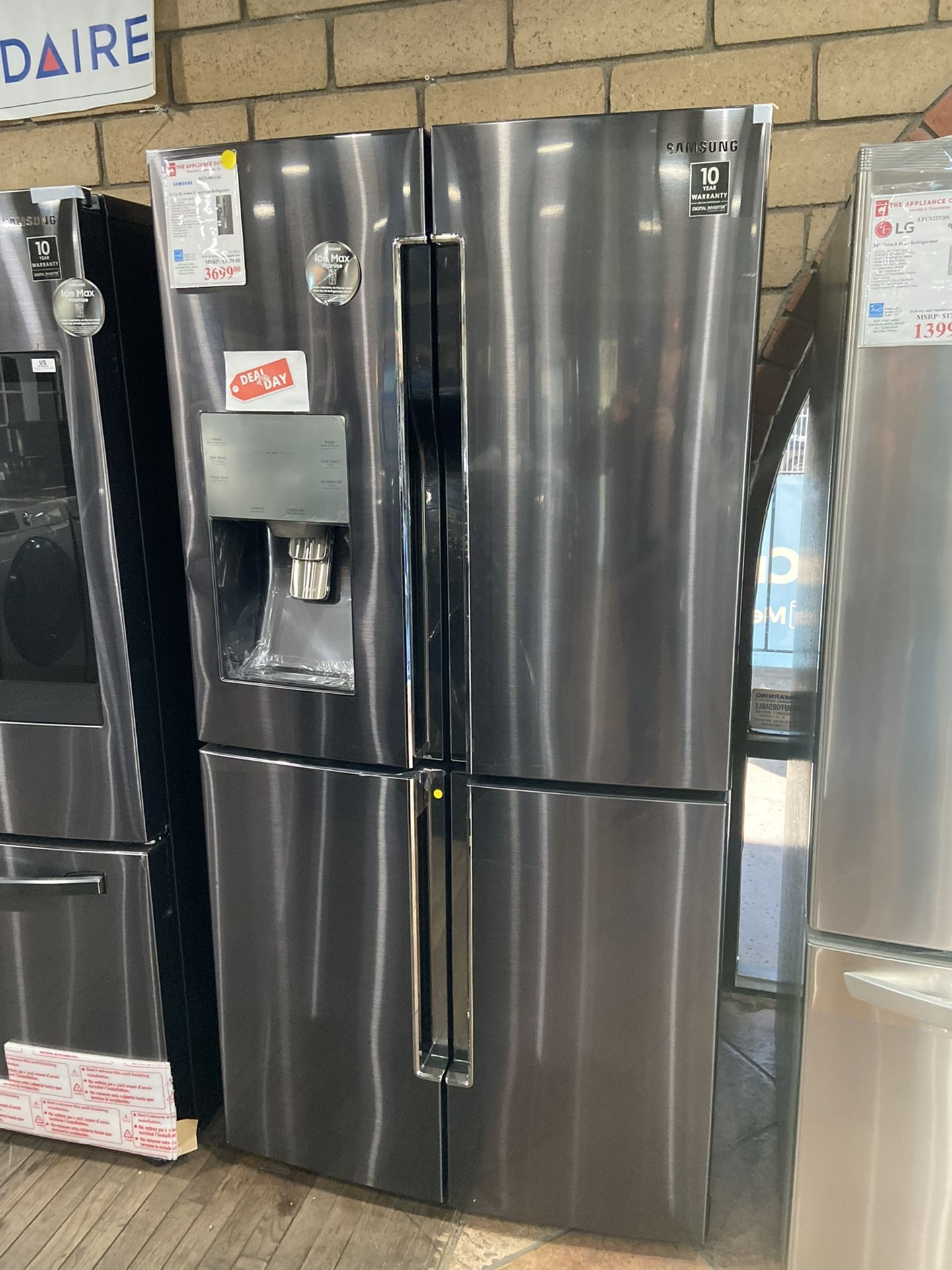 🚨HUGE APPLIANCE SALE - ONLY $39 DOWN, NO CREDIT OK🚨 Samsung Stainless Steel Four Door Refrigerator