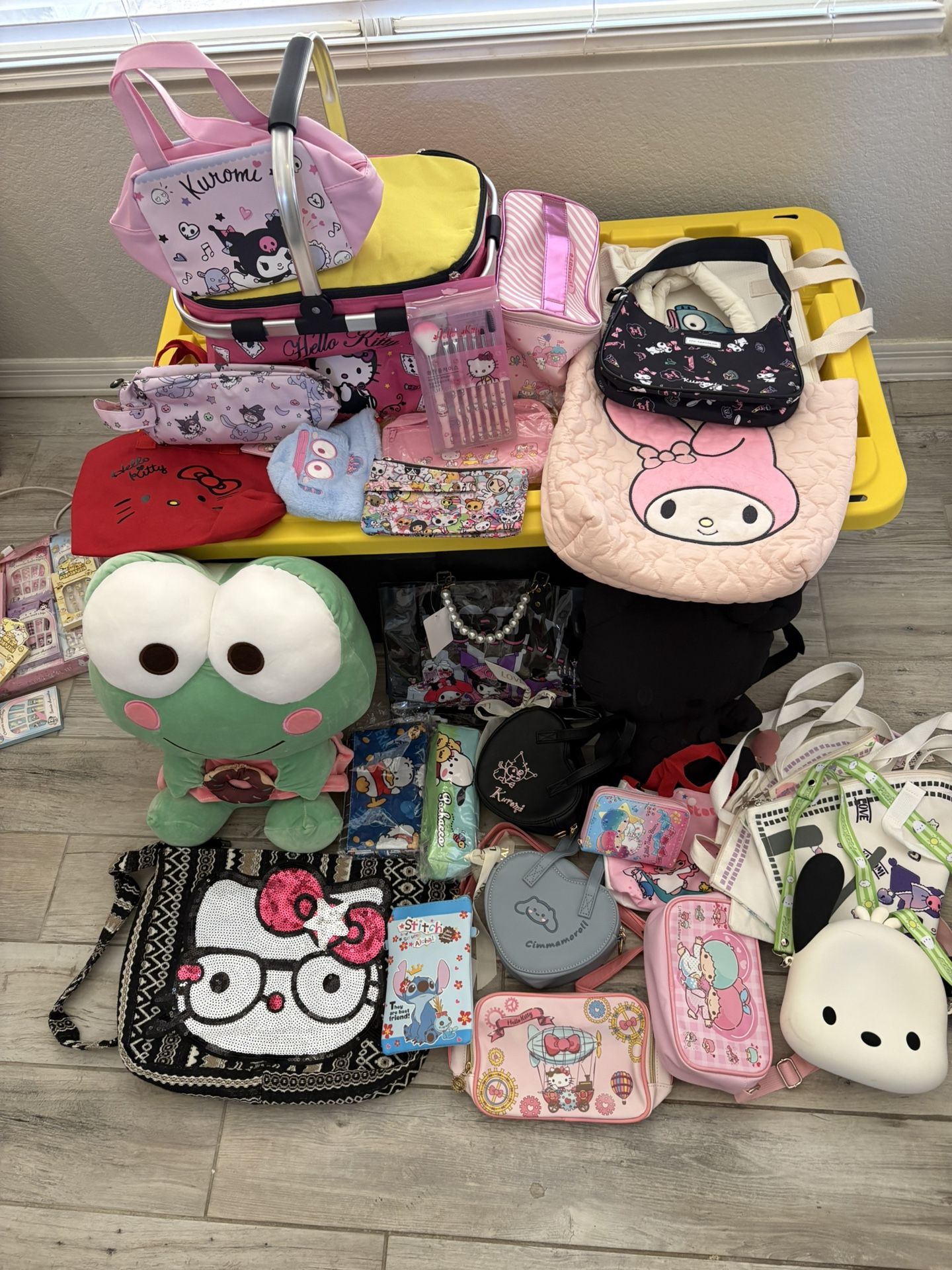Sanrio Plushies Purses Bags And More