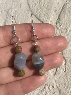 handmade crystal earrings 