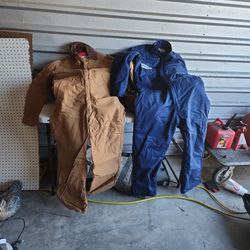 Isolated Coveralls  Large And Meedium