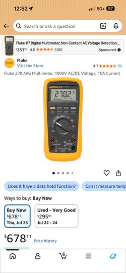 Fluke multi meter