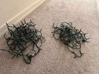 Multicolor Christmas String Lights – 2 Strands