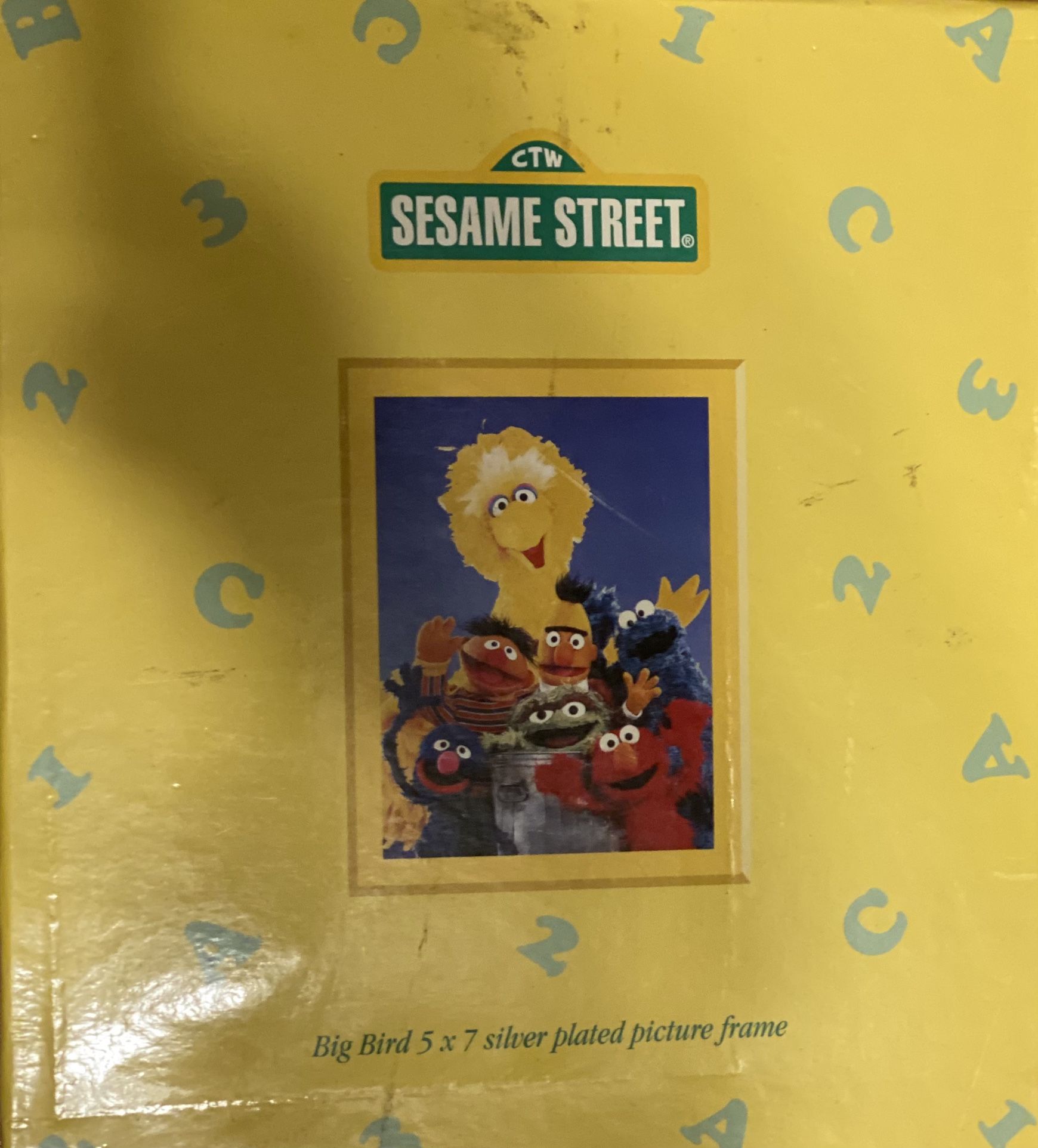 Sesame Street Silver Plated Picture Frame