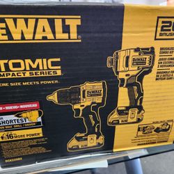 Dewalt 20v Cordless Combo Kit. Compact Drill Impact Driver