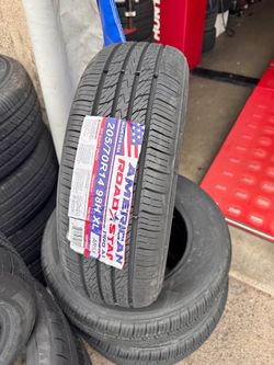 205/70R14 American Roadstar Pro A/S 98H XL New 4 Tires Free Mount Balance installation 205/70/14