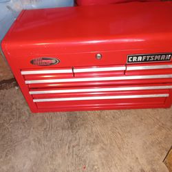 Craftsman Tool Box With Tools 