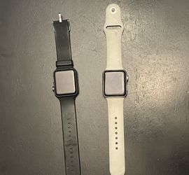 2  Series 3 Apple Watches PARTS ONLY