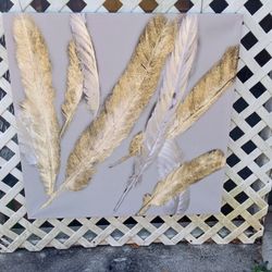 Brand New Designer 2pc Large Glitter Glam Oil Painting High Quality Masterpiece Very Detailed