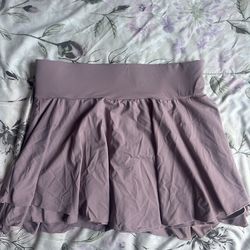 Gym skirt with shorts under