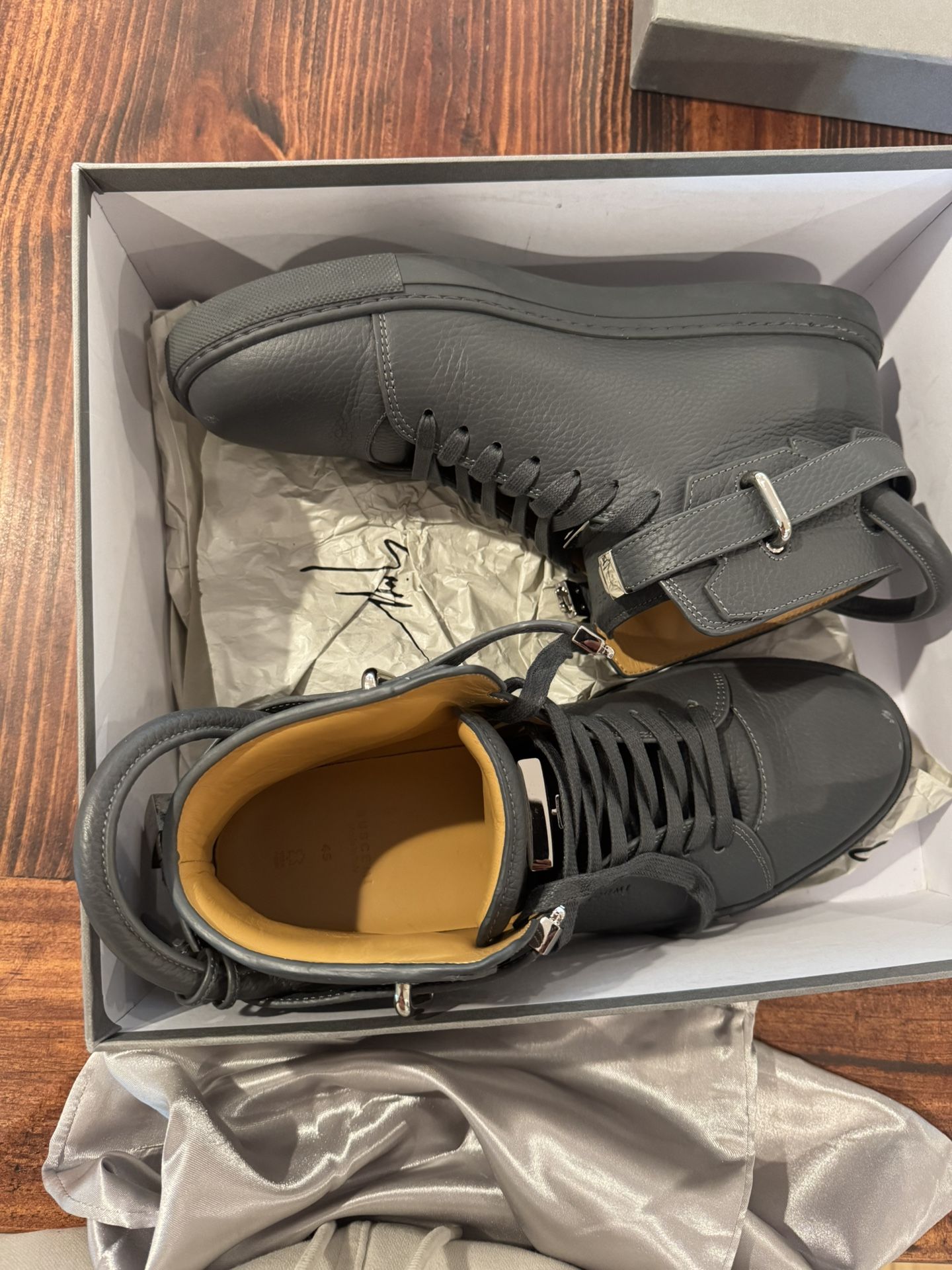 Buscemi Designer Shoes Size 45