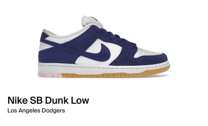 Nike SB Dunk Low Los Angeles Dodgers