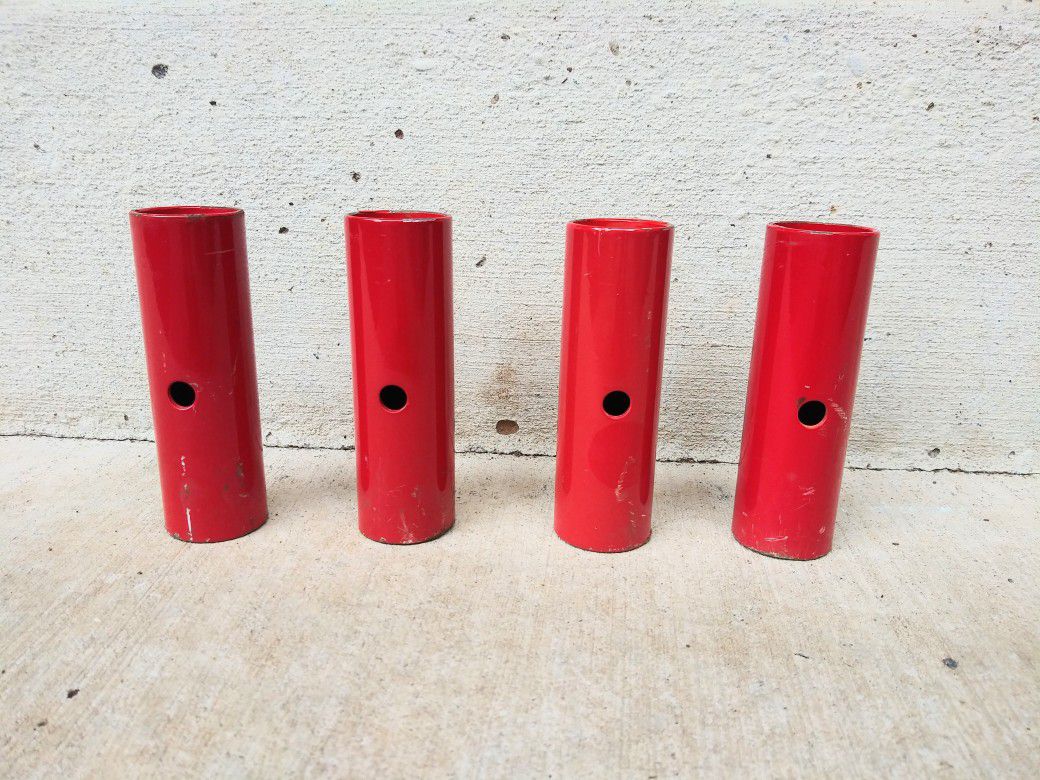 4" red pegs from Mongoose bike