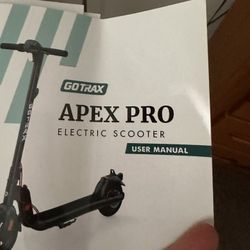 Electric Scooter Apex pro