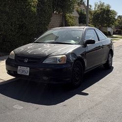 Manual 2001 Honda Civic LX .. Working Running Smog NEEDED! 