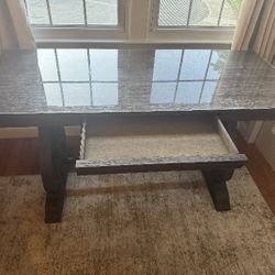 Wood Writing Desk