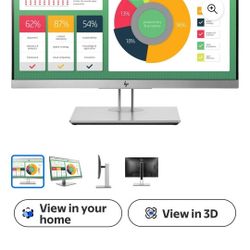 2 HP Computer Monitors 