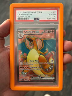 PSA 10 Charizard ex Ultra Rare 183/165 Pokemon 151 Scarlet & Violet ENGLISH GEM
