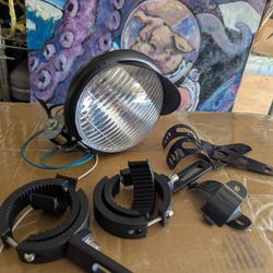 Motorbike Headlamp and Brackets