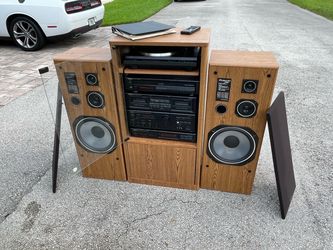 Vintage 1990s Onkyo Stereo Sound System