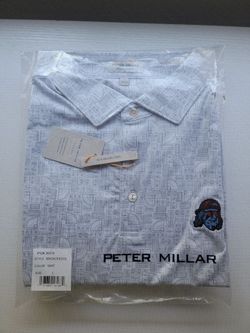 Mens Peter Millar Polo Shirt L.-SWAG-NEW