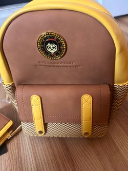 🎶✨ Disney Pixar “Coco” Loungefly Backpack + Matching Wallet ✨💀