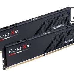 G.SKILL Flare X5 Series DDR5 RAM (AMD Expo & Intel XMP 3.0) 32GB (2x16GB) 6000MT/s CL36-36-36-96 1.35V Desktop