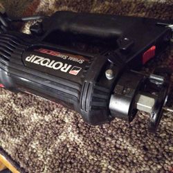 Rotozip Spiraling Saw SCS 01 With Adjustable Guard Extra Heavy Duty Cord Removable Handle Built-in Wrench For Changing Drill Bit( 1pack)