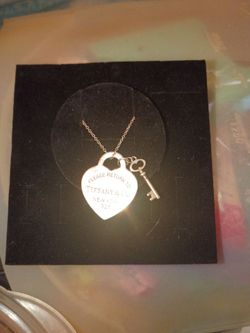 Tiffany & Co. Return to Tiffany Heart and Key Necklace