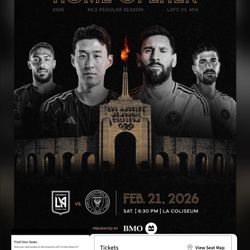 2 Tickets For Inter Vs LAFC