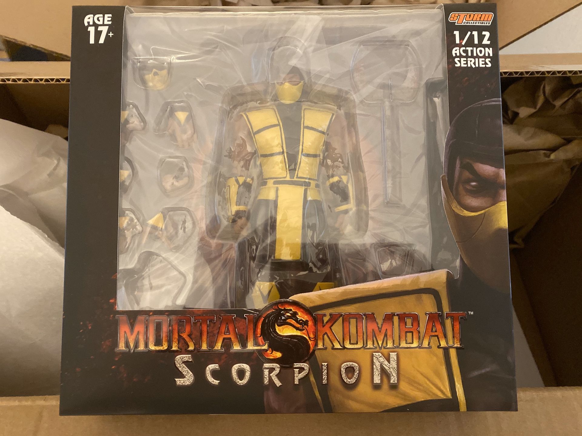 STORM COLLECTIBLES 1/12 MORTAL KOMBAT SCORPION Action Figure - IN STOCK!!!!