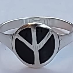 Authentic Sterling Silver Ring. Size 10
