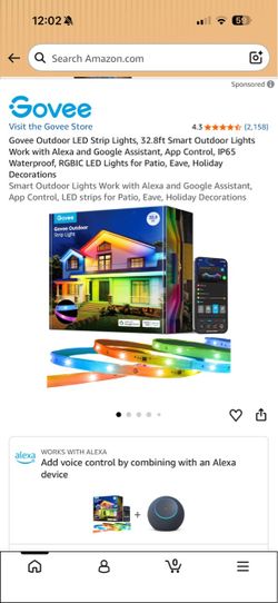 Govee Outdoor LED Strip Lights - 32.8 ft