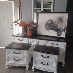 Bedroom dresser set 3 pieces