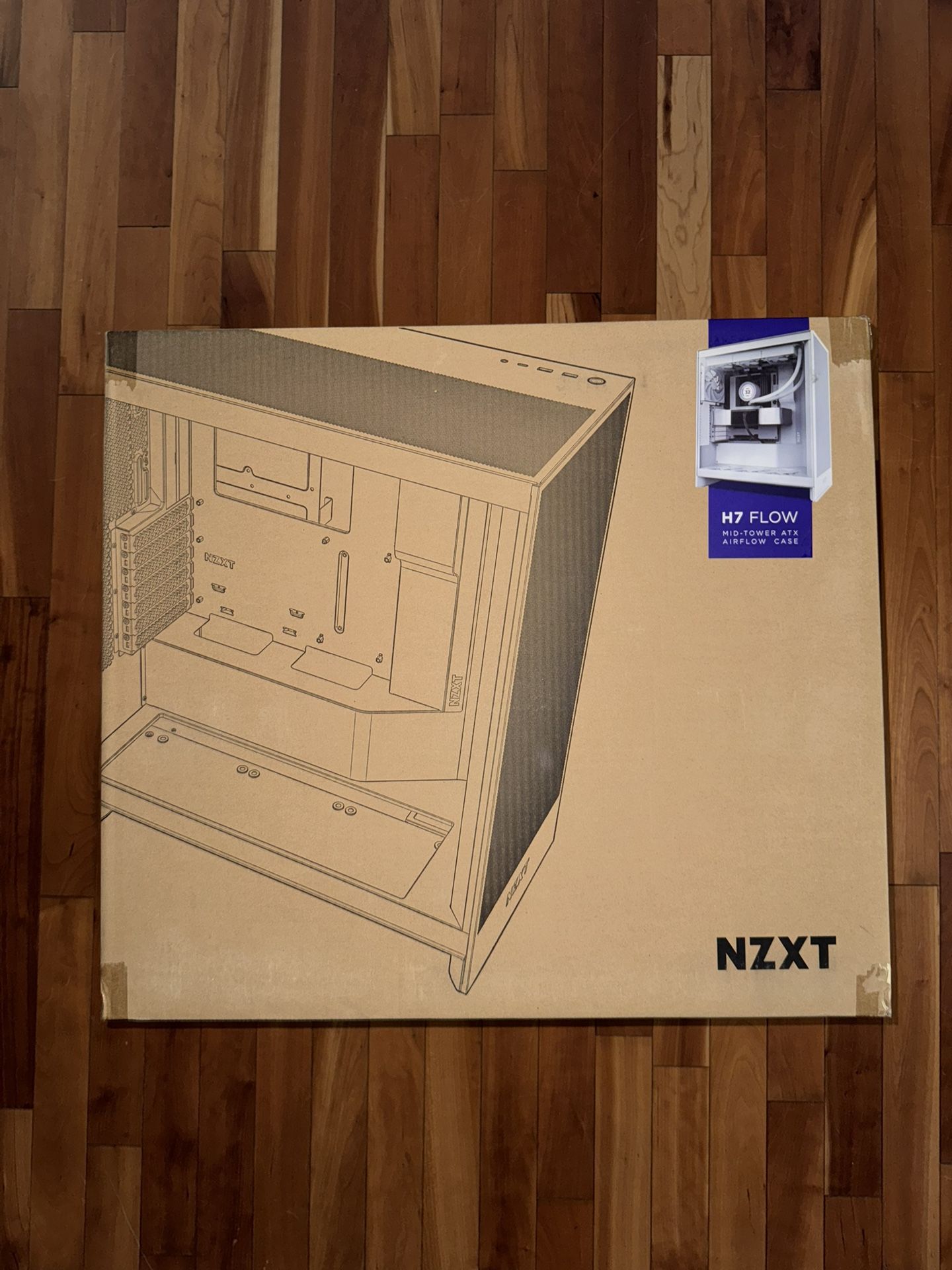 NZXT H7 Flow - White